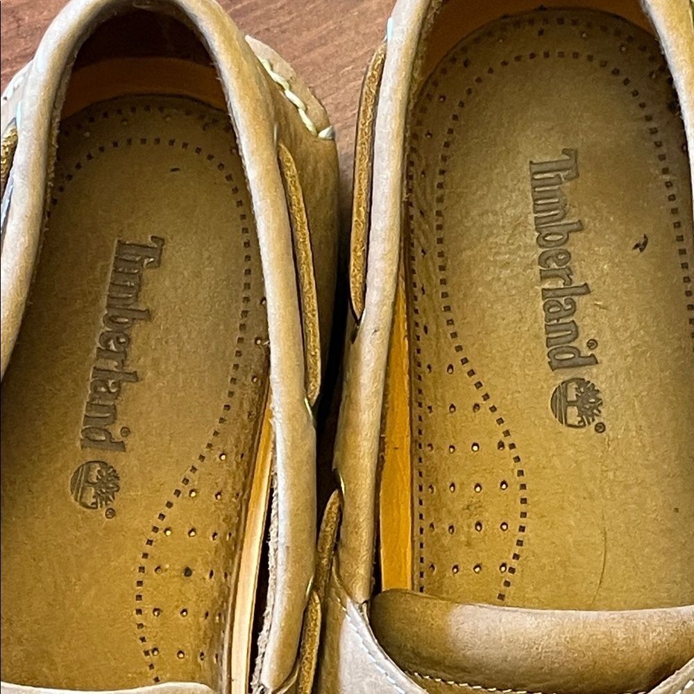 Timberland Tan Suede Topsiders US 12 UK 12.5 EU 47.5 - Picture 3 of 10